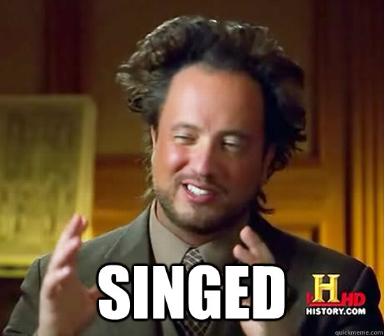  Singed  Ancient Aliens