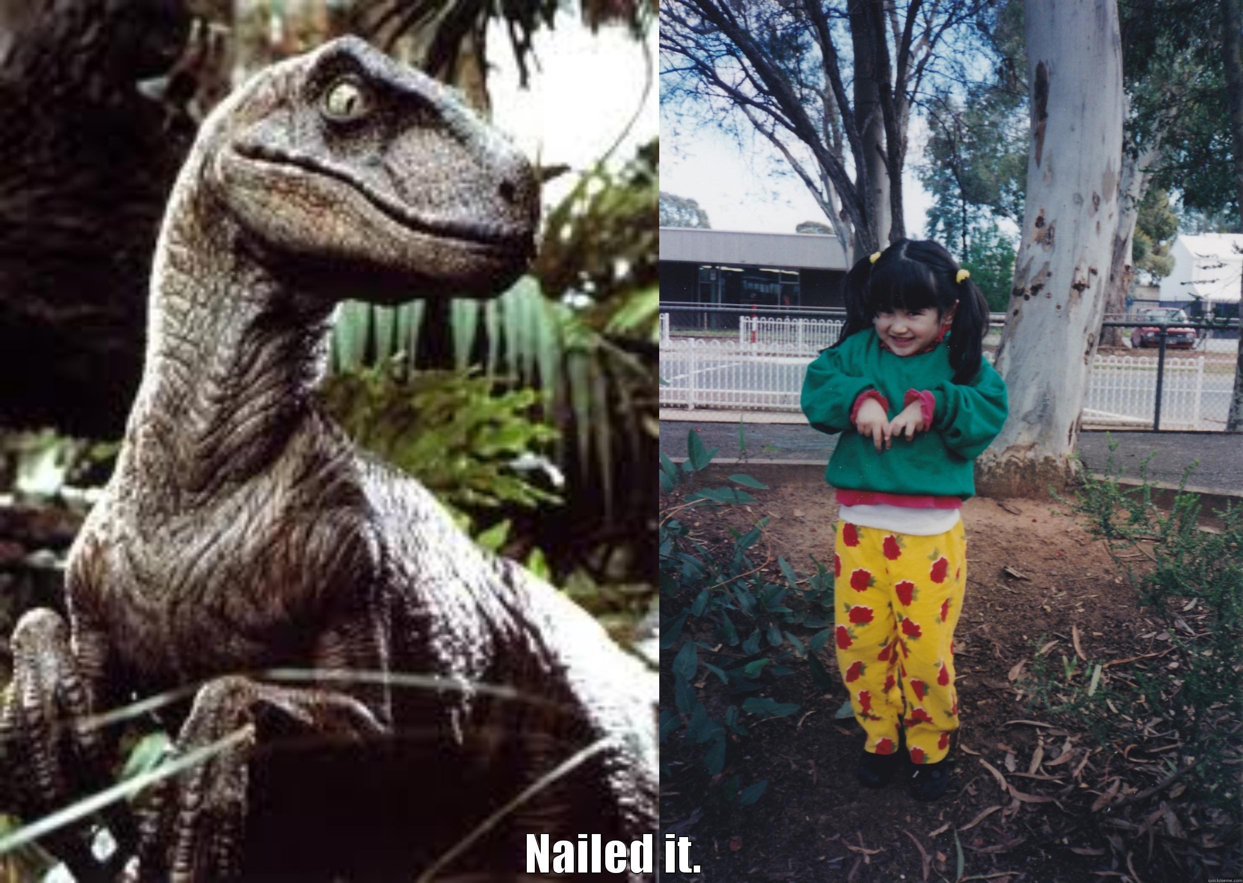  NAILED IT.  Misc