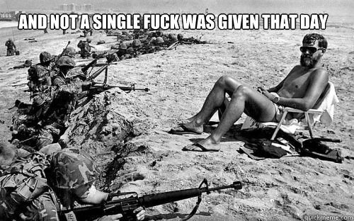 AND NOT A SINGLE FUCK WAS GIVEN THAT DAY - AND NOT A SINGLE FUCK WAS GIVEN THAT DAY  And Not a Single Fuck Was Given That Day