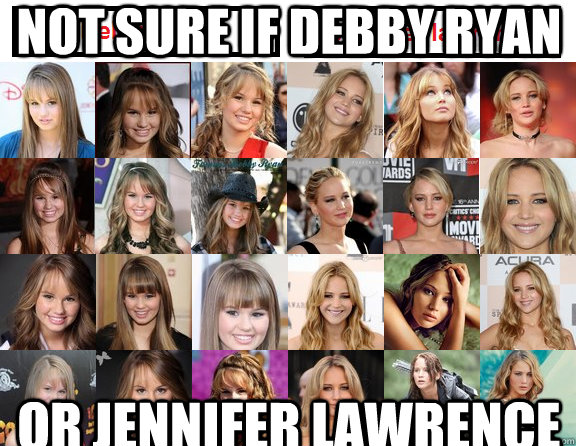 Not sure if Debby Ryan Or Jennifer Lawrence - Not sure if Debby Ryan Or Jennifer Lawrence  Debby Ryan or Jennifer Lawrence