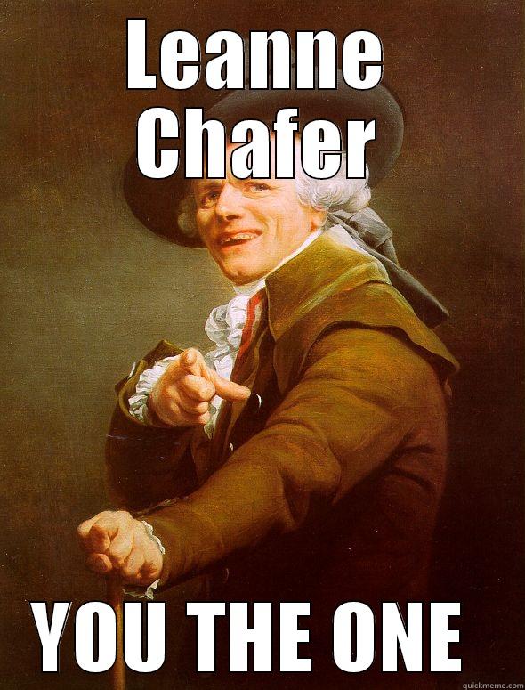 LEANNE CHAFER YOU THE ONE  Joseph Ducreux