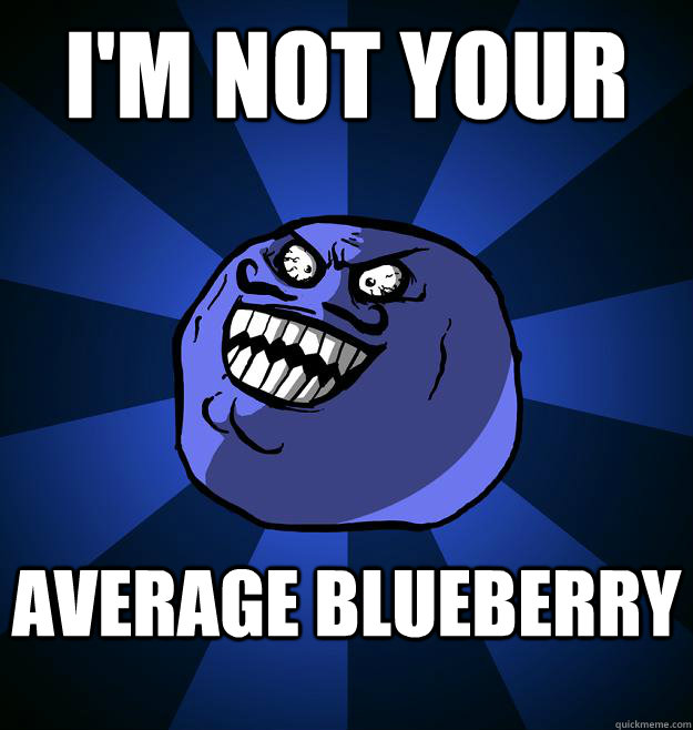 I'm not your  average blueberry - I'm not your  average blueberry  Misc