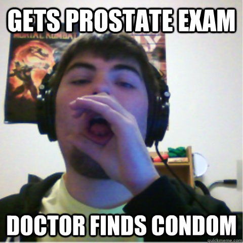 Gets prostate exam Doctor finds condom - Gets prostate exam Doctor finds condom  Gay Guy Mike