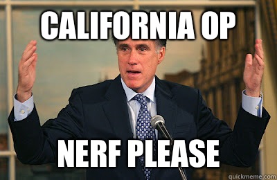 California op Nerf please  Angry Mitt Romney