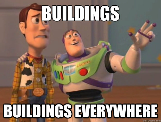 Buildings Buildings Everywhere  Buzz Lightyear