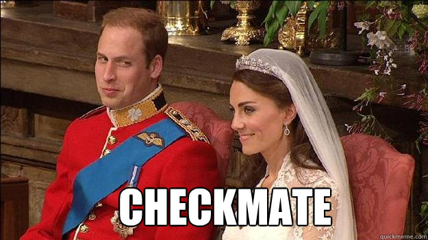 CHECKMATE  Kate Middleton