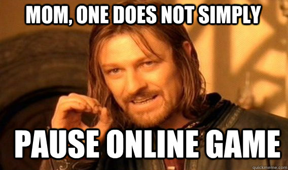 Mom, One does not simply Pause online game  Boromir