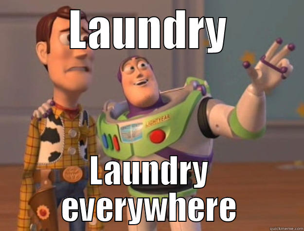 All day, every day - LAUNDRY LAUNDRY EVERYWHERE Toy Story