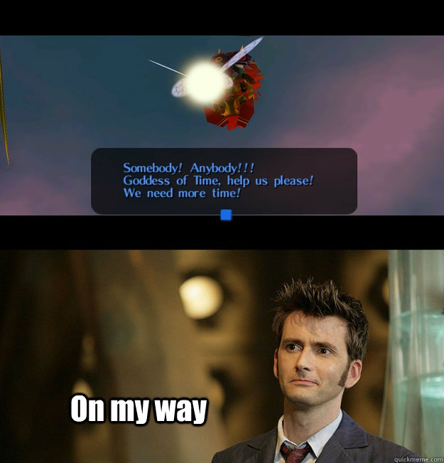 On my way - On my way  Doctor Who