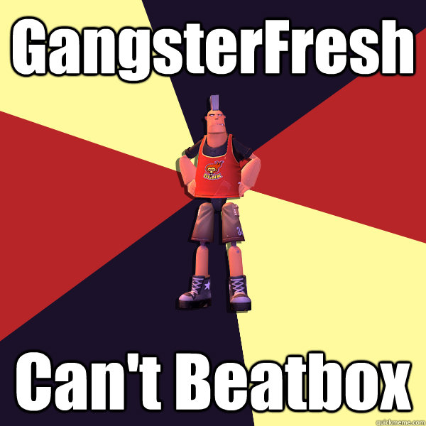 GangsterFresh Can't Beatbox  MicroVolts