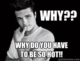 Why?? Why do you have to be so hot!!  josh hutcherson
