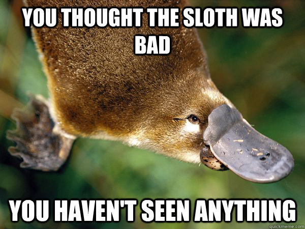 You thought the Sloth was bad You haven't seen anything   