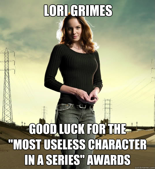 LORI GRIMES GOOD LUCK FOR THE
