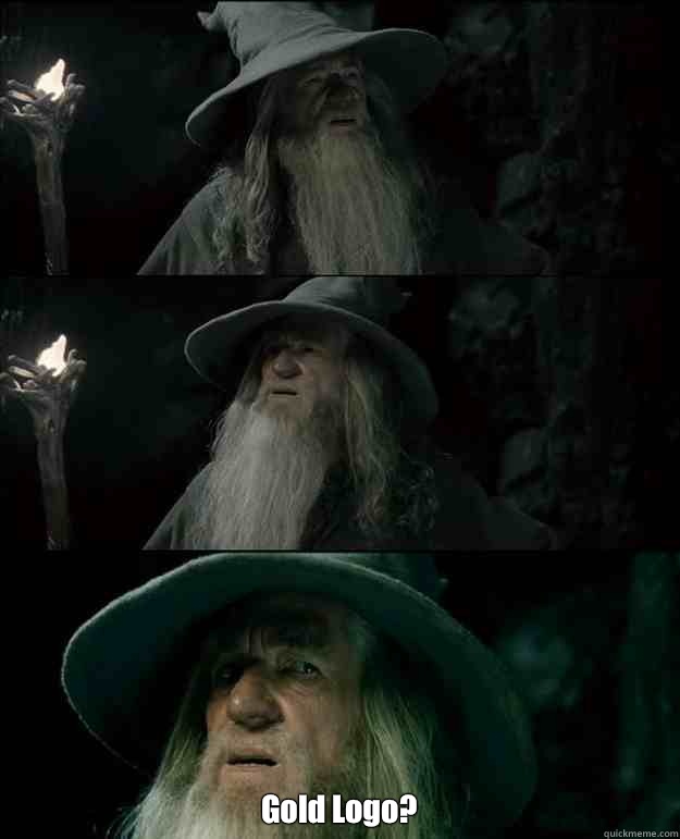 Gold Logo?  Gandalf und das Spanischstudium