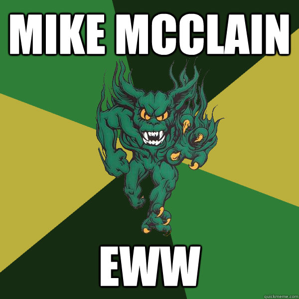 Mike McClain eww  Green Terror
