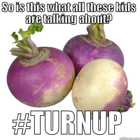 Turnips crazy kids - SO IS THIS WHAT ALL THESE KIDS ARE TALKING ABOUT? #TURNUP Misc