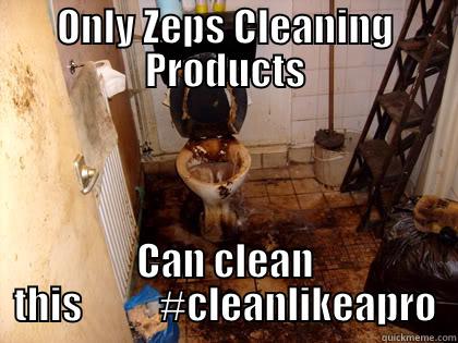 ONLY ZEPS CLEANING PRODUCTS CAN CLEAN THIS          #CLEANLIKEAPRO Misc