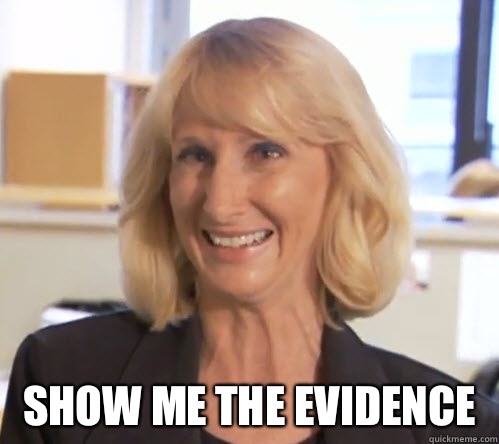  Show me the evidence   Wendy Wright