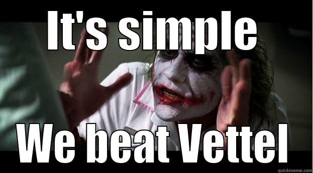 IT'S SIMPLE WE BEAT VETTEL Joker Mind Loss