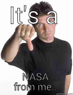 IT'S A NASA FROM ME.. Misc