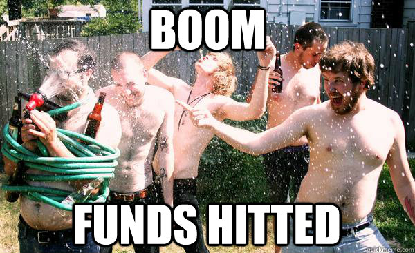 Boom funds hitted  