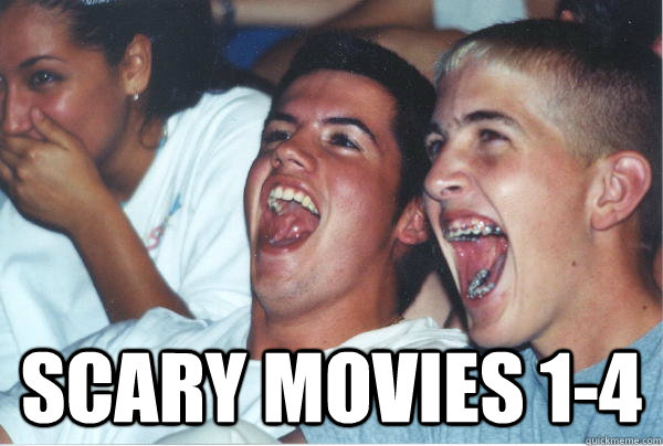  Scary Movies 1-4  Immature High Schoolers