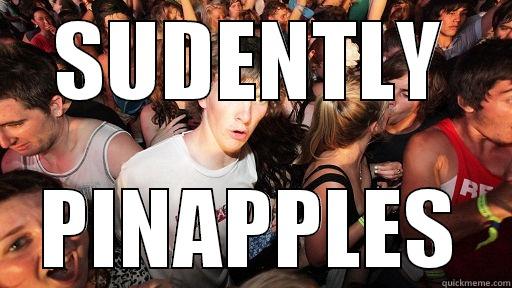 SUDENTLY PINAPPLES Sudden Clarity Clarence