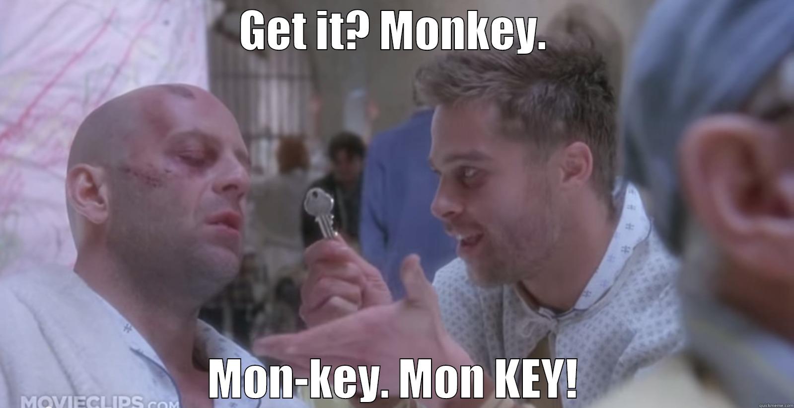 GET IT? MONKEY. MON-KEY. MON KEY! Misc