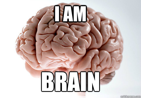 i am brain - i am brain  Scumbag Brain