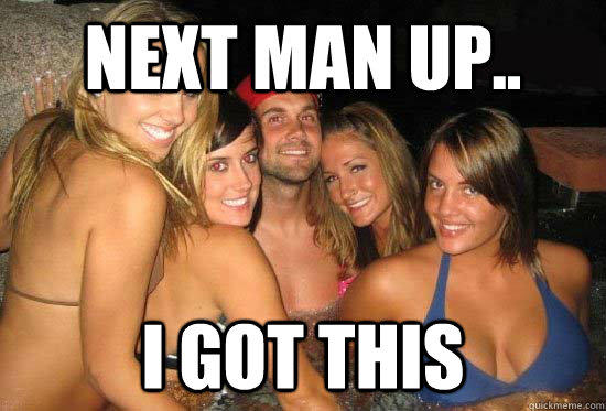 next man up.. I got this - next man up.. I got this  matt leinart