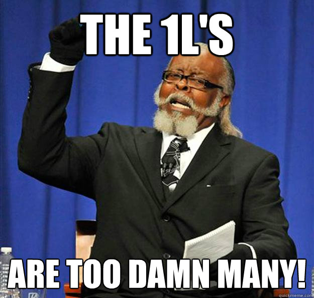 The 1L's Are Too Damn Many!  Jimmy McMillan