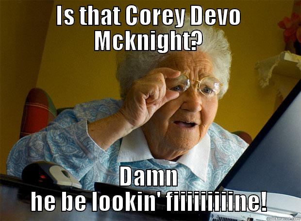 Old People Romance - IS THAT COREY DEVO MCKNIGHT? DAMN HE BE LOOKIN' FIIIIIIIIINE! Grandma finds the Internet