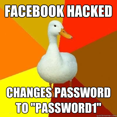 FACEBOOK HACKED changes password to 