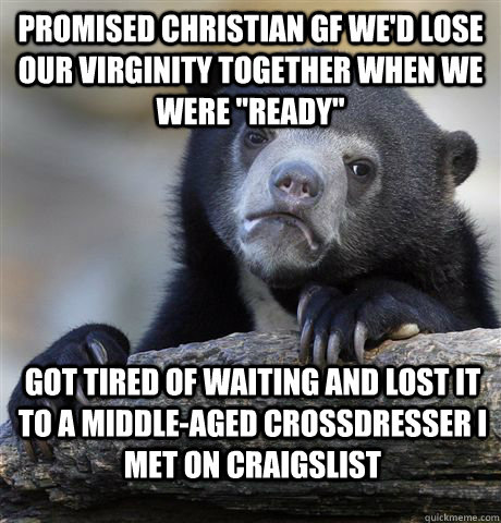 Apologise, Lose virginity craigslist Bad taste Lose virginity craigslist