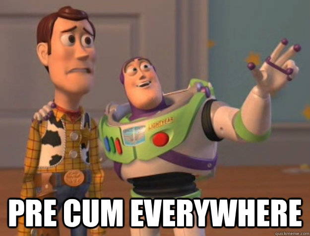  pre cum everywhere  toystory everywhere