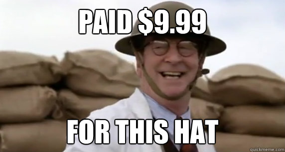 Paid $9.99 for this hat  