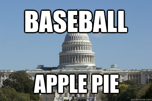 Baseball Apple Pie  Scumbag Congress