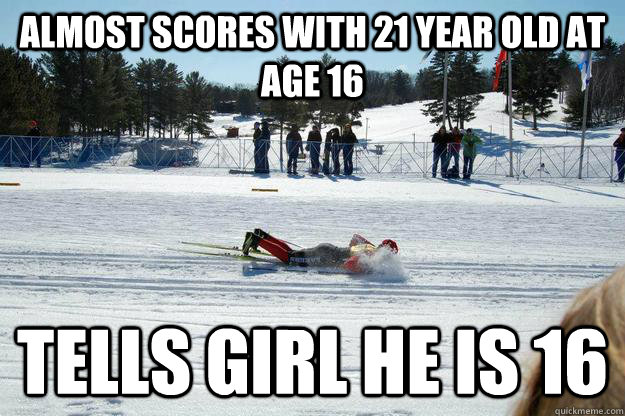 Almost scores with 21 year old at age 16 Tells girl he is 16 - Almost scores with 21 year old at age 16 Tells girl he is 16  2nd Best Zach