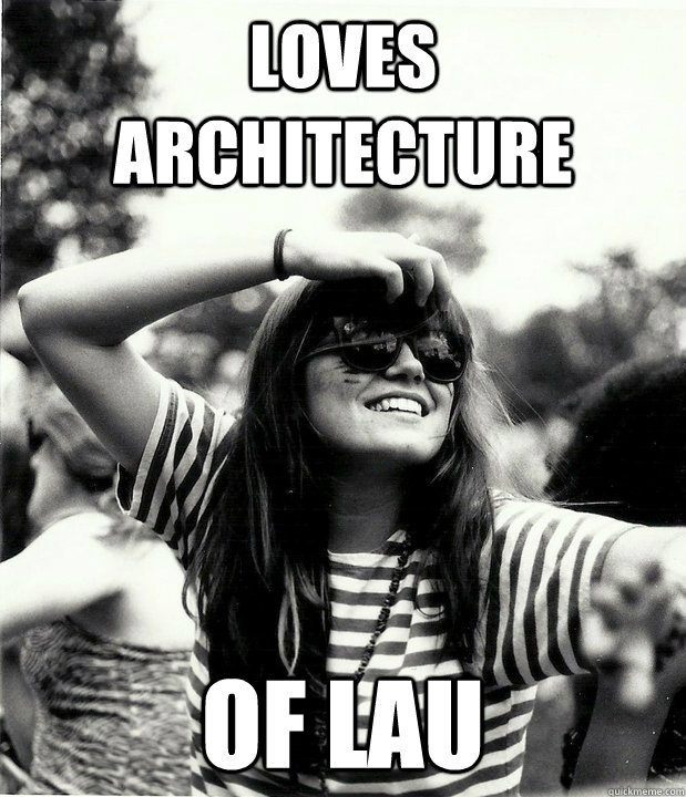 loves architecture of lau  Georgetown Hipster