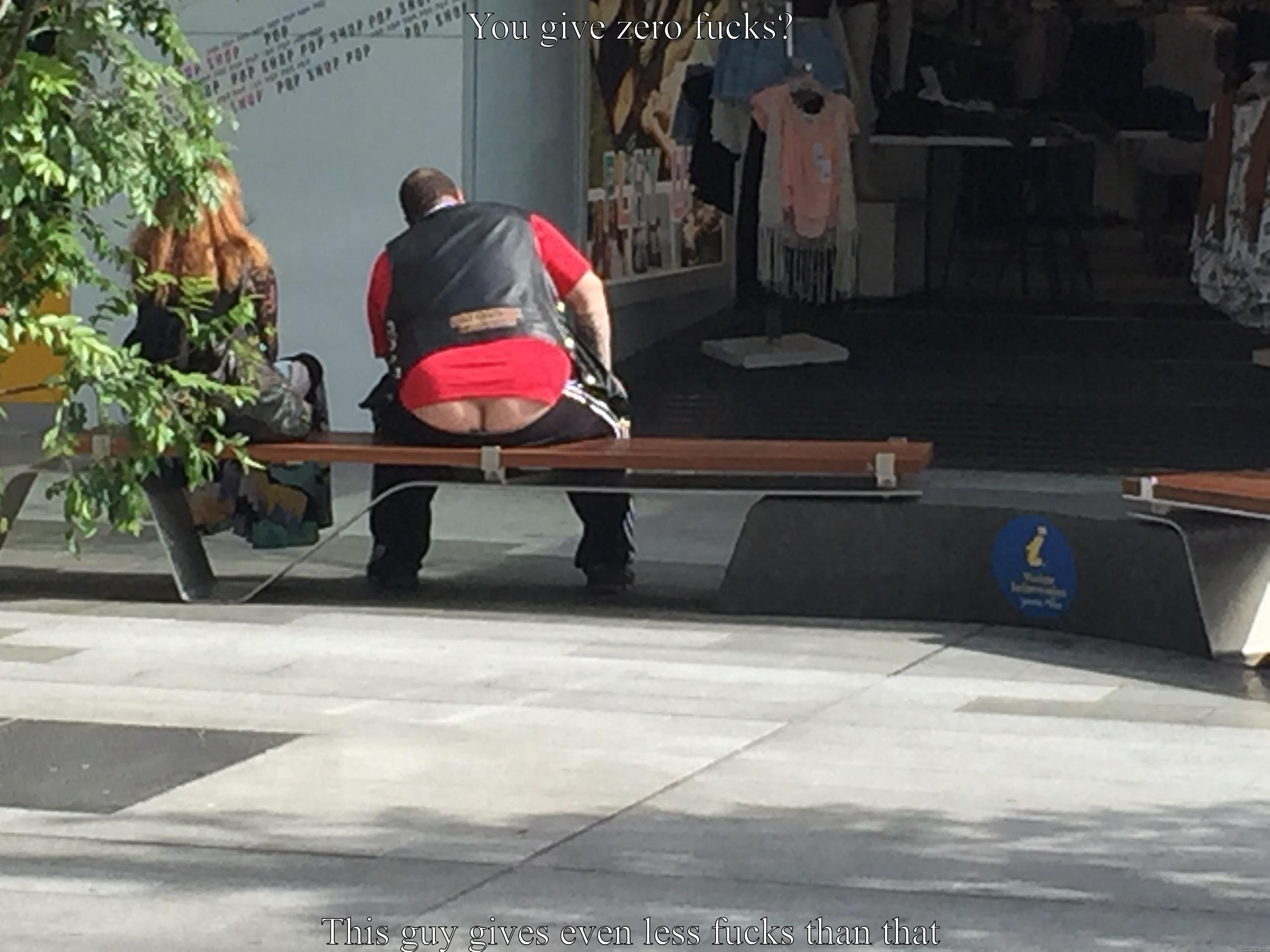 YOU GIVE ZERO FUCKS? THIS GUY GIVES EVEN LESS FUCKS THAN THAT Success Kid