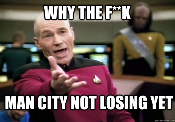 Why the f**k man city not losing yet  Patrick Stewart WTF