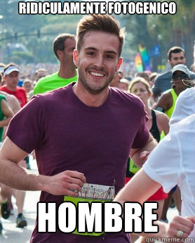 ridiculamente fotogenico hombre  Ridiculously photogenic guy