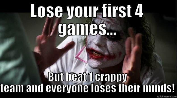  BUT BEAT 1 CRAPPY TEAM AND EVERYONE LOSES THEIR MINDS! Joker Mind Loss