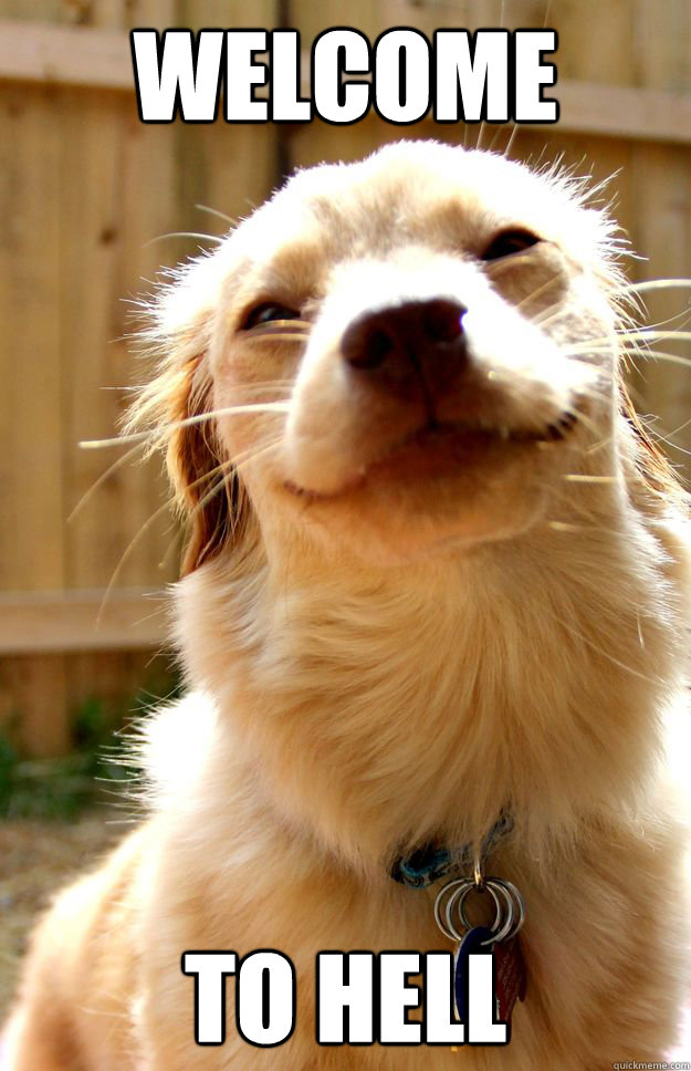 Welcome TO HELL - Welcome TO HELL  Poop Dog