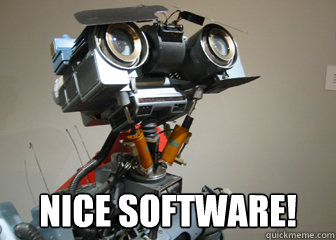 nice software!  Johnny 5 Short Circuit
