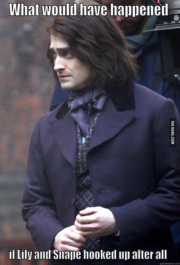 WHAT WOULD HAVE HAPPENED IF LILY AND SNAPE HOOKED UP AFTER ALL  Misc