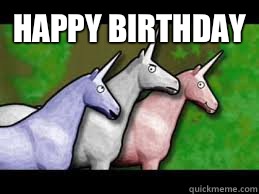 HAPPY BIRTHDAY  - HAPPY BIRTHDAY   Charlie the Unicorn