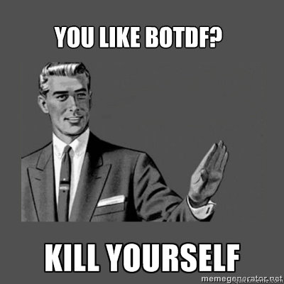You named your kid after a car you like botdf?  kill yourself