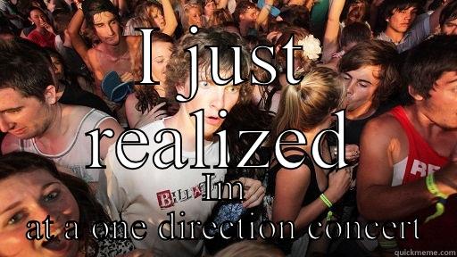 I JUST REALIZED IM AT A ONE DIRECTION CONCERT Sudden Clarity Clarence