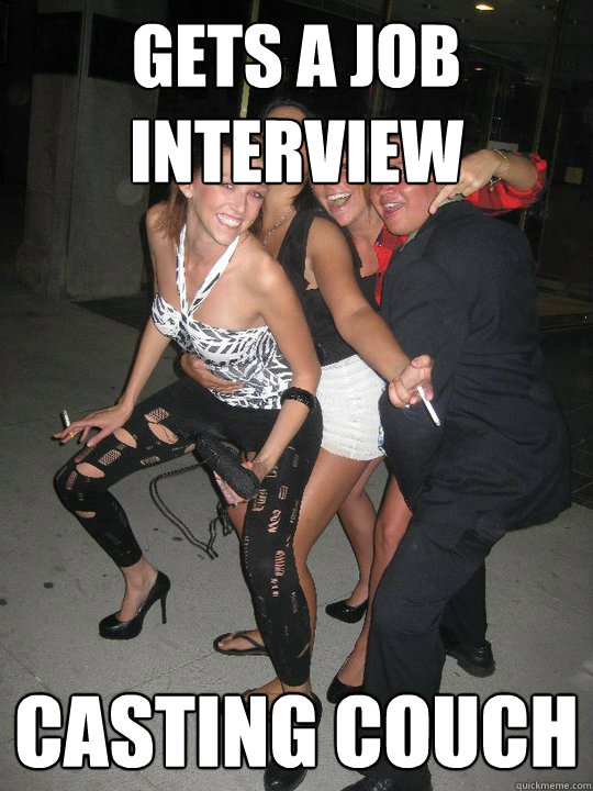 gets a job interview casting couch - gets a job interview casting couch  Misc